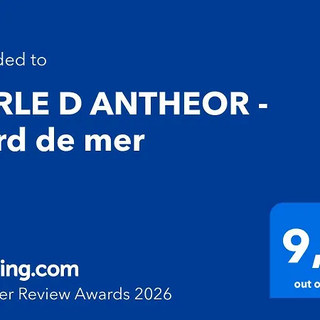 Lejlighed Perle D - Bord De Antheor-Cap-Roux